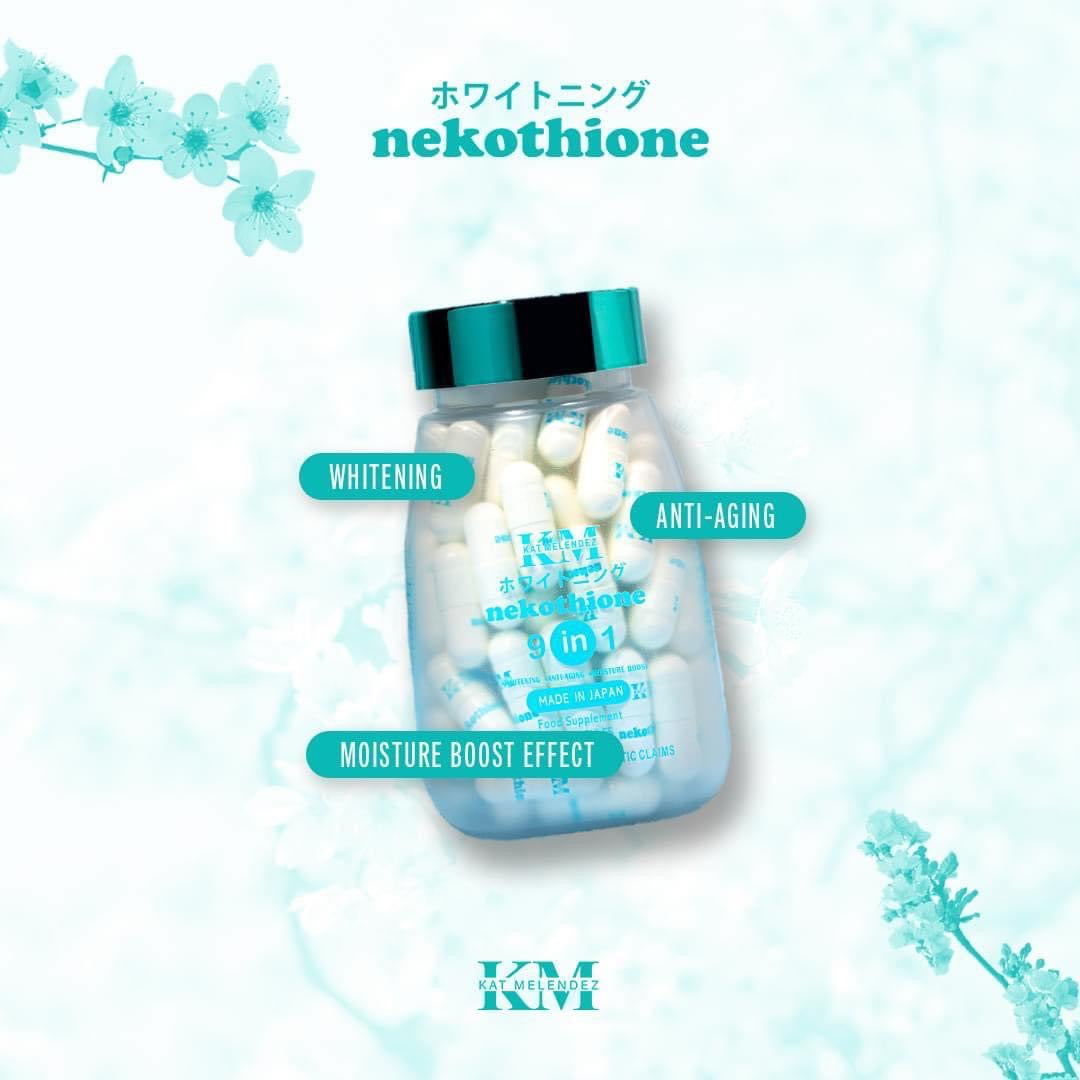 Nekothione 9 in 1 by Kat Melendez - 60 caps Tita Guapa's House of Beauty Products Nekothione 9 in 1 by Kat Melendez - 60 caps Tita Guapa's House of Beauty Products