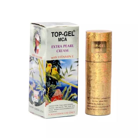 Top Gel Extra Pearl Cream with Vitamin E (12g)